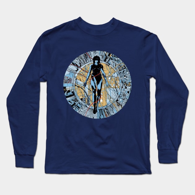 Ghost In The Shell Long Sleeve T-Shirt by Pop Fan Shop